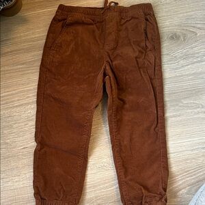 Janie and Jack Men's Tan Corduroy Pants